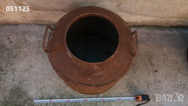 стар масивен метален гюм  , снимка 4 - Други ценни предмети - 53026272