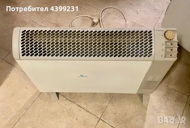 Конвектор Dimplex EC1/20 – 2000 W, с вентилатор и термостат, снимка 2 - Отоплителни печки - 56121182