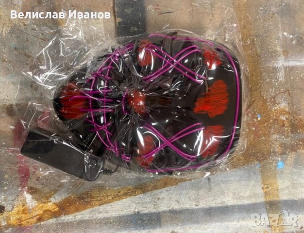 Уникална LED маска с розов цвят. НОВО., снимка 7 - Други игри - 40072152