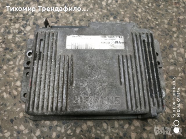 Компютър ECU Renault Megane Scenic 1.6i 90 к.с. S115300202A, S 115300202 A, HOM7700875745 , 77001059