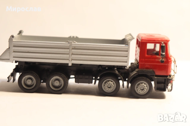 HERPA H0 1/87 MAN ГОНДОЛА САМОСВАЛ КАМИОН МОДЕЛ, снимка 5 - Колекции - 53154720