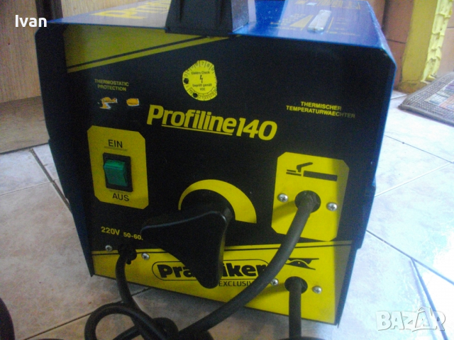 Голям НЕМСКИ Заваръчен Електрожен-140 Ампера-Ф3,2 мм-16 кг-Като Нов-Отличен-Profiline 140, снимка 5 - Други инструменти - 36515676