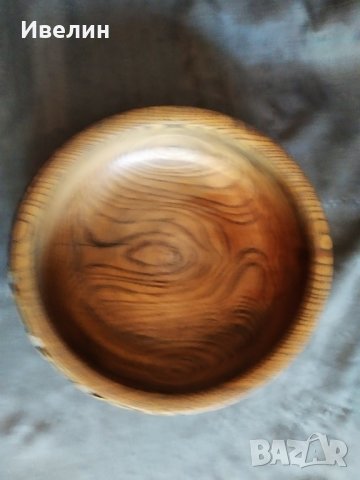 стара дървена купа, снимка 2 - Антикварни и старинни предмети - 29301935