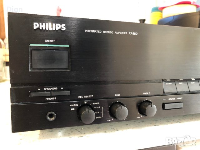 Philips FA-880, снимка 6 - Ресийвъри, усилватели, смесителни пултове - 42798538