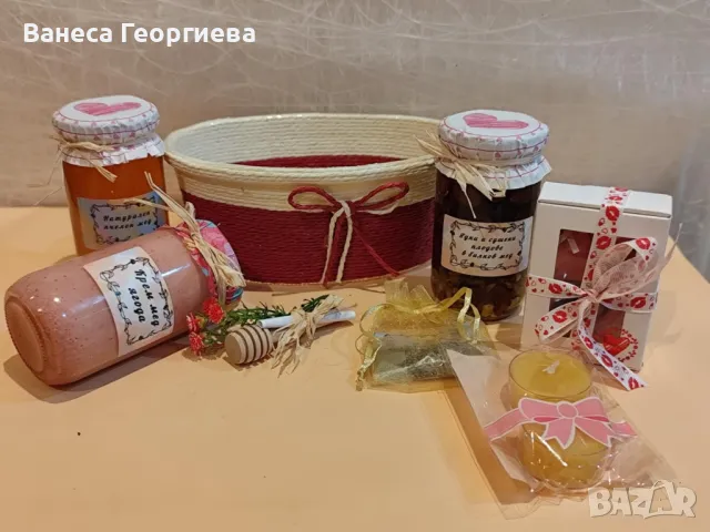 Подаръчна кошница - страхотен подарък за 8ми март, снимка 3 - Подаръци за жени - 49155778