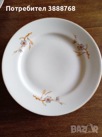 Порцеланови чинии, снимка 4 - Чинии - 51893789
