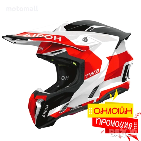 НОВО! AIROH Twist 3 Fancy Red Gloss