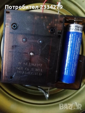 Стари електромеханични каминни и стенен часовник. , снимка 13 - Антикварни и старинни предмети - 52439399