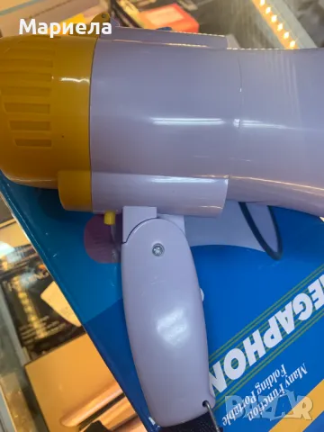 Високоговорител със запис, вътрешен микрофон / Мегафон с функция запис, снимка 5 - Други стоки за дома - 48223391