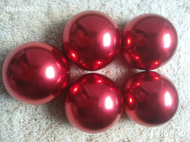 Коледна украса полу топки , снимка 1 - Декорация за дома - 42757925