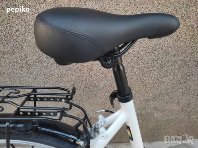 Продавам колела внос от Германия  градски алуминиев велосипед SPORTEC 26 цола с кошница, снимка 10 - Велосипеди - 52819296