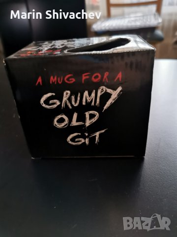 Чаша за кафе grumpy old git mug, снимка 4 - Чаши - 29716745