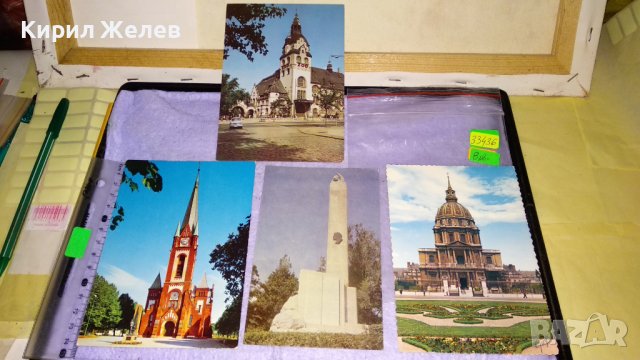 ЛОТ 4 СТАРИ ПОЩЕНСКИ КАРТИЧКИ ТЕМА ПАРИЖ ЛАЙПЦИГ СССР ЗАБЕЛЕЖИТЕЛНОСТИ ЦЪРКВИ ПАМЕТНИЦИ 33436