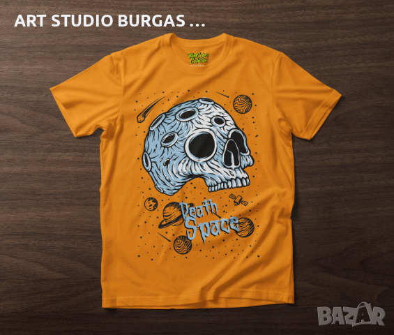 Тениска унисекс Death Space "MADCOLORS COLLECTION", снимка 7 - Тениски - 36389465