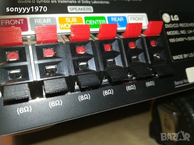 lg lh-d6245d dvd receiver 6 chanel 2901211802, снимка 13 - Ресийвъри, усилватели, смесителни пултове - 31603601