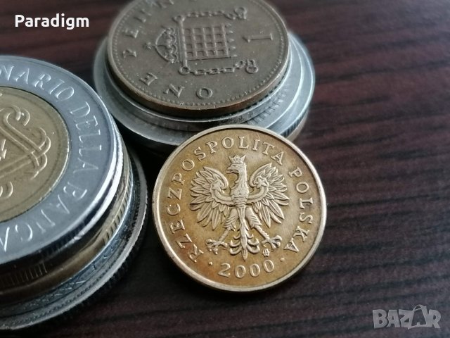 Монета - Полша - 2 гроша | 2000г., снимка 2 - Нумизматика и бонистика - 35599933