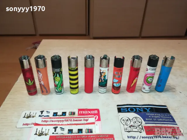 CLIPPER ЛОТ 4-КОЛЕКЦИОНЕРСКИ ЗАПАЛКИ 10БР 2312241241