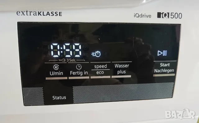 Инверторна пералня SIEMENS IQ 500- 8кг, снимка 5 - Перални - 55846334