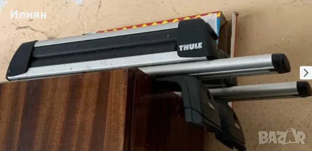 напречни греди за багажник кола и ски багажник THULE, снимка 7 - Аксесоари и консумативи - 49471456
