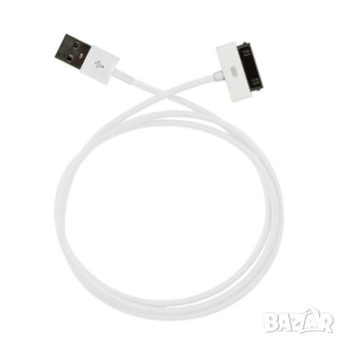30-пинов USB кабел за зареждане и прехвърляне на данни iPhone 4 4S 3G 3GS iPad 1 2 3 iPod Touch Nano, снимка 4 - USB кабели - 40392770