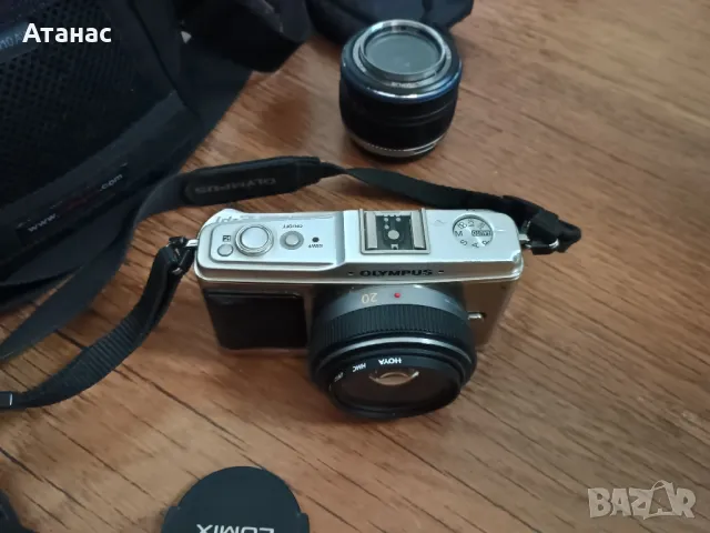 Фотоапарат Olympus Pen E-P1, снимка 3 - Фотоапарати - 49552373