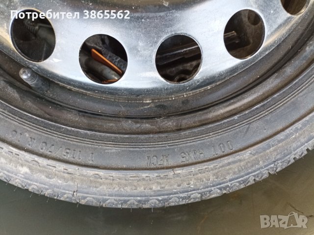 Гума с джанта 115/70  R16 - патерица, снимка 5 - Гуми и джанти - 42523591