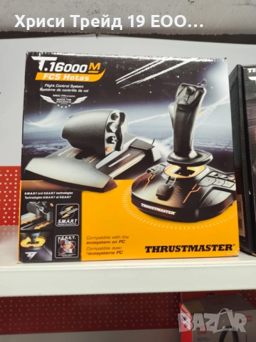 Комплект за полетни симулатори Thrustmaster T.16000M FCS HOTAS