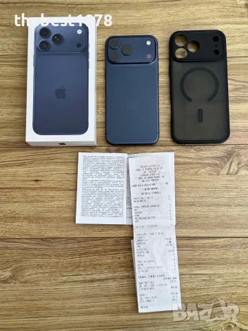 iPhone 17 Pro Max 256GB Deep Blue/Гаранция 17 Месеца/Батерия 100%
