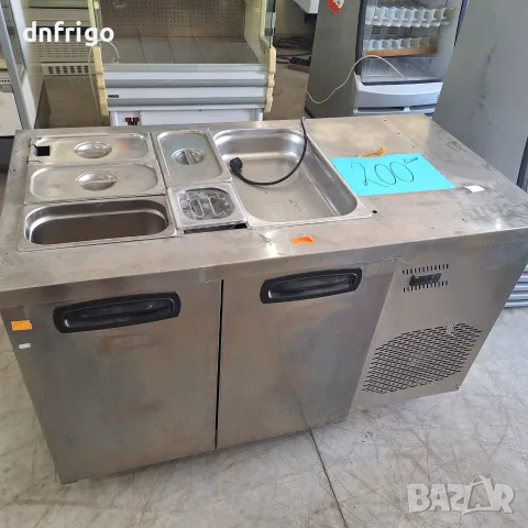 Хладилна маса с две врати, снимка 2 - Обзавеждане на кухня - 55987287