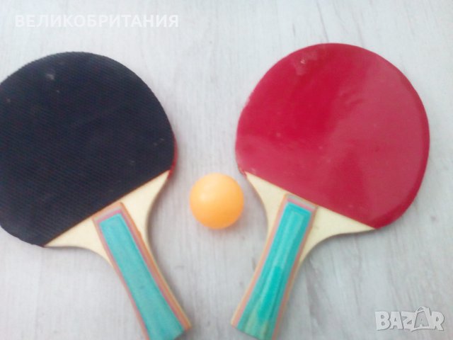 Чисто нови два броя хилки за тенис на маса ,плюс Пинк понк топче, снимка 2 - Тенис - 29568049