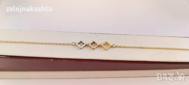 Нова-Златна гривна-1,92гр/14кр