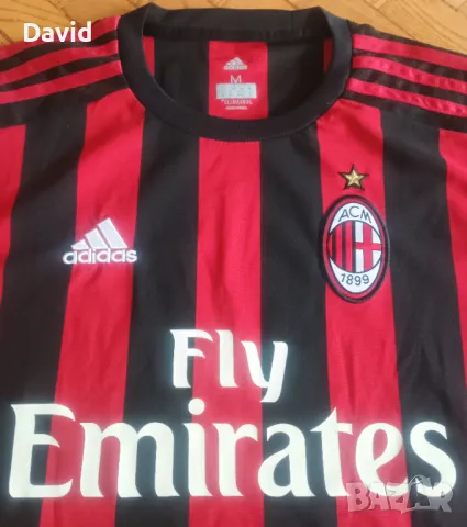Оригинална фланелка на Милан 17/18, снимка 3 - Футбол - 50112123