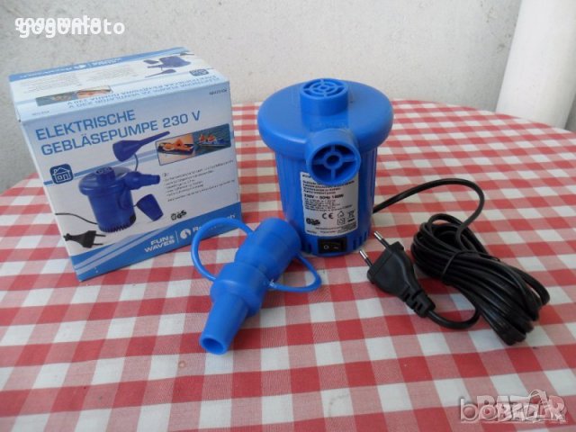 помпа НОВА УНИВЕРСАЛНА 220V, компресор електрическа помпа за лодка, басейн , снимка 3 - Водни спортове - 29570579