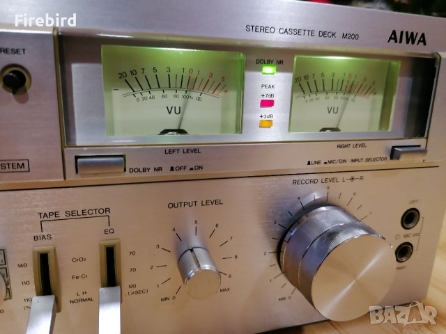 AIWA M200 Stereo Cassette Дек-Перфектен, снимка 4 - Декове - 35363345