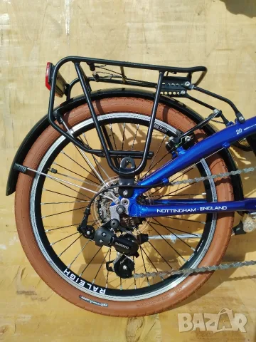 Сгъваем велосипед Raleigh Stow-A-Way 20" (7 скорости Shimano) – Изключително запазен, снимка 14 - Велосипеди - 56038210