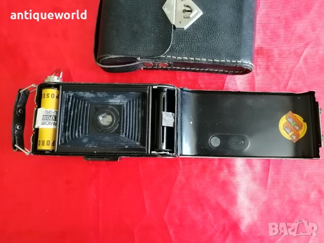 Стар МЕХОВ Фотоапарат  АГФА , AGFA 1937г., снимка 8 - Антикварни и старинни предмети - 42532782