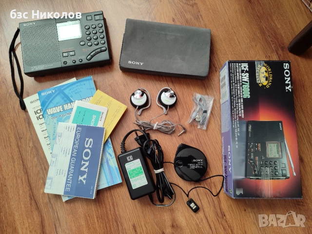 Радио Sony ICF-SW7600G FM Stereo/SW/MW/LW PLL World Radio.