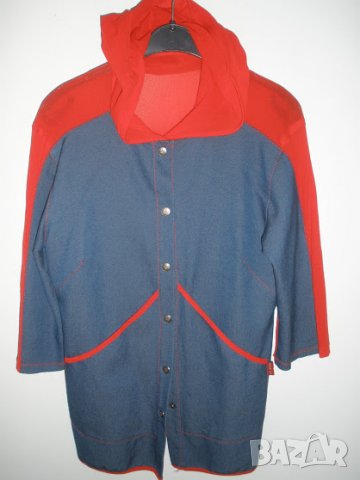 Дънков риза с червен гръб М размер