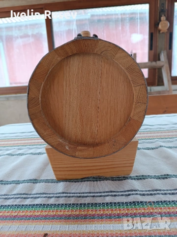 Дървено буренце 5 литра -ново, снимка 3 - Други стоки за дома - 54201083