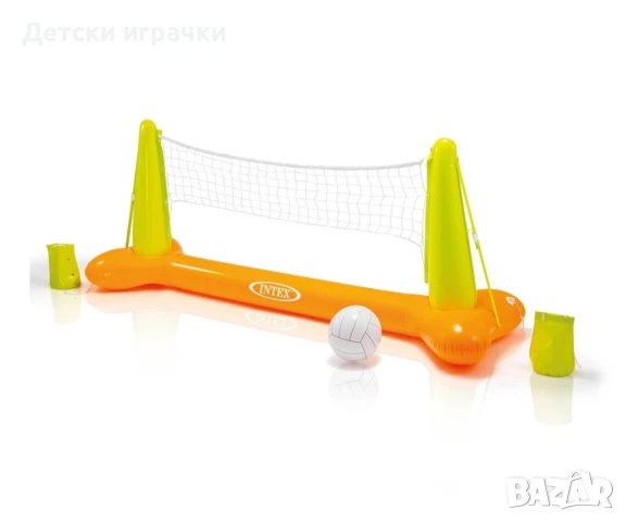 Надуваем комплект за воден волейбол INTEX Pool Volleyball Game, снимка 1