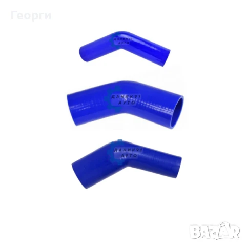 Силиконов маркуч 45 градуса / редукторен