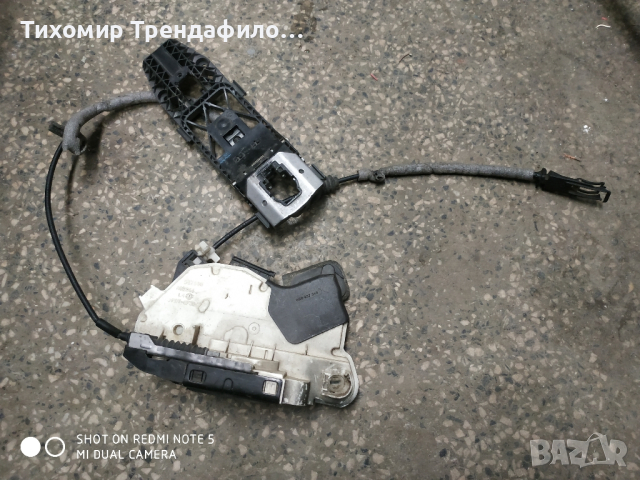  6R0837349 ,6R0 837 349,  VOLKSWAGEN POLO 6R брава за поло 2013 шофьорска врата заедно с жилото и ръ