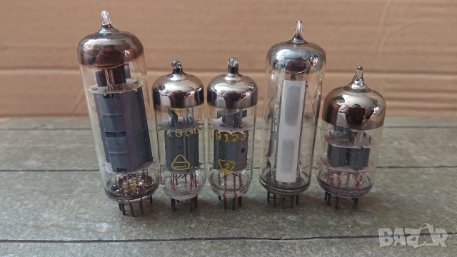 Лот радиолампи EL84, EL95, EM84, 6Н23П. , снимка 2 - Ресийвъри, усилватели, смесителни пултове - 52991055