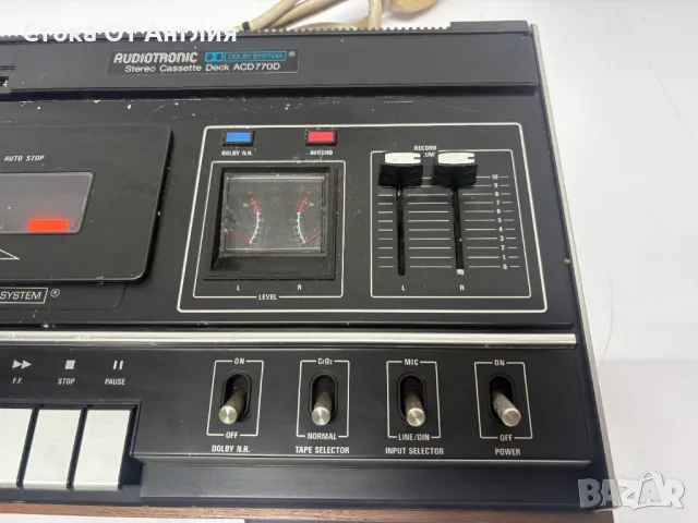 Дек за касети - Audiotronic ACD770D, снимка 3 - Декове - 49999538