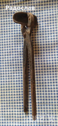 стари железарски клещи, снимка 3 - Клещи - 44461288