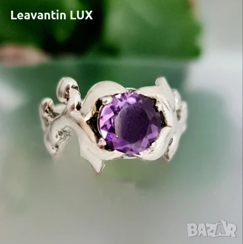 5750
Сребърен пръстен с Аметист
, снимка 1