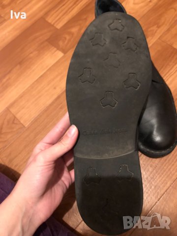 Обувки calvin klein естествена кожа, снимка 4 - Ежедневни обувки - 30710998