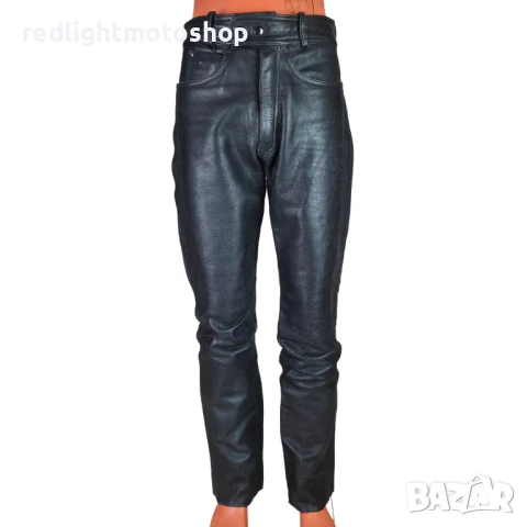 📌 5019 – Мъжки кожен панталон – Размер 50 – 🟩 80 лв
