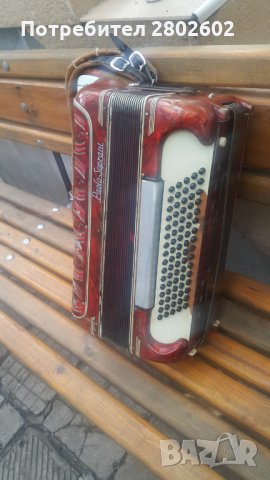 Акордеон Paolo Soprani Паоло Сопрани 80 баса