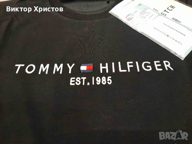 Tommy Hilfiger блузи (суичъри) в бял и черен вариант - ТОП модел ! ! !, снимка 4 - Блузи - 42654681